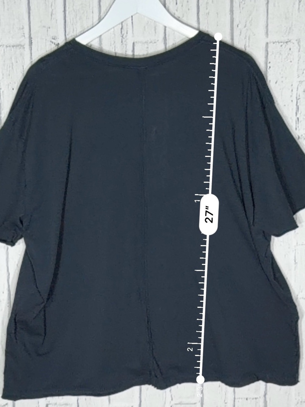 🦋 Tricia Fix Black Lace Butterfly Oversized Tee Top Size M Made in USA - Picture 5 of 7